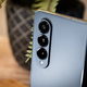 A photo of the cameras on the Z Fold 4